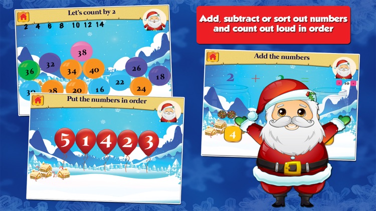 Christmas’ First Grade Learning Games for Kids