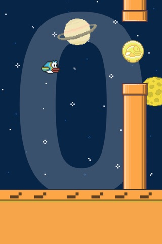 Flappy Space Bird screenshot 4