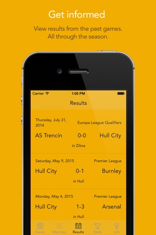 Go Hull City! — News, rumors, matches, results & stats! screenshot 3
