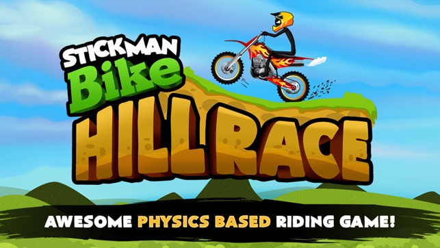 Stickman Bike Hill Race Free Addictive Rider Run(圖1)-速報App