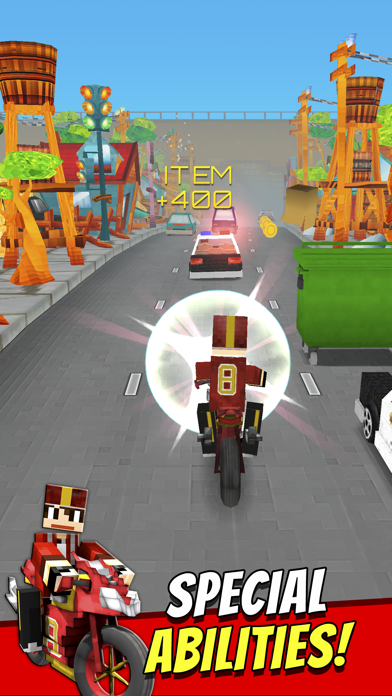 How to cancel & delete Super Bike Runner - Free 3D Blocky Motorcycle Racing Games from iphone & ipad 3