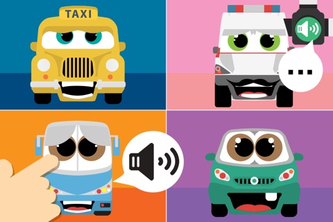 His first little Cars Puzzle free - Sound Game for Toddlers in preschool, daycare and the creche screenshot 3