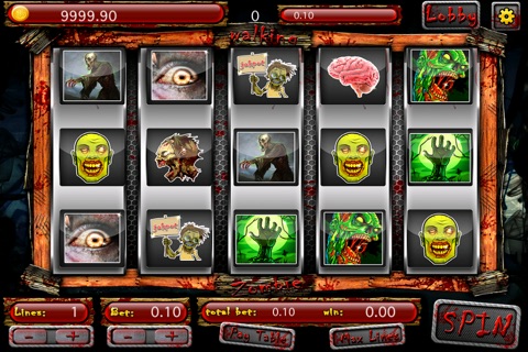 Zombie casino – free slot screenshot 3