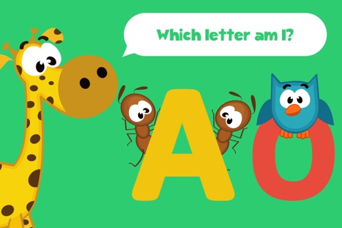 Play with Letter animals - The 1st Jigsaw Game for a toddler and a whippersnapper free screenshot 3