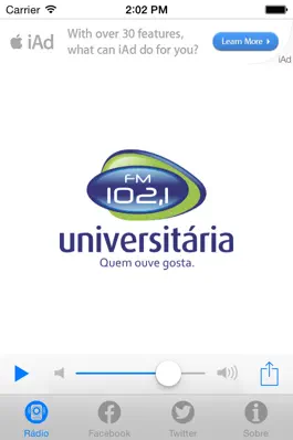 Game screenshot Universitária FM 102,1 mod apk