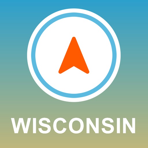 Wisconsin, USA GPS - Offline Car Navigation icon