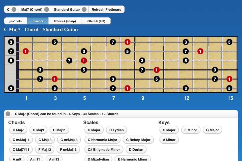 Guitar Chords I screenshot 2