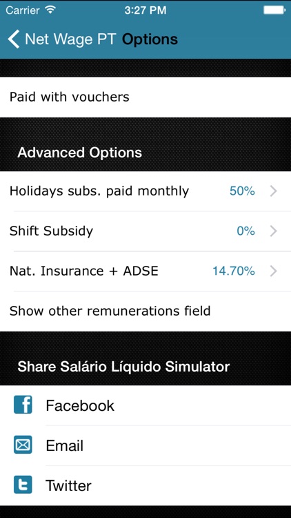 Simulador Salário Líquido screenshot-3