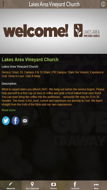 Lakes Area Vineyard Church