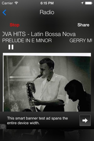 Bossa Nova Music Radio Recorder screenshot 2