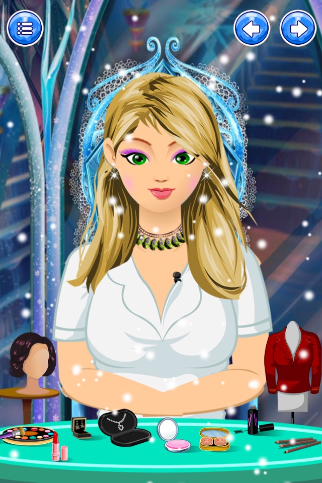 Ice Princess baby Salon - free girls games screenshot 4