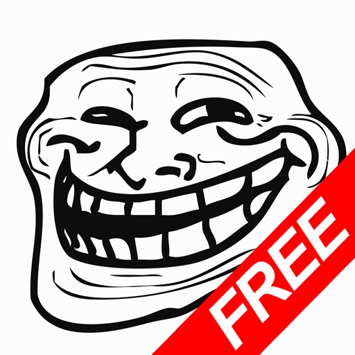 Download Hilarious Troll Face Meme Laptop Wallpaper