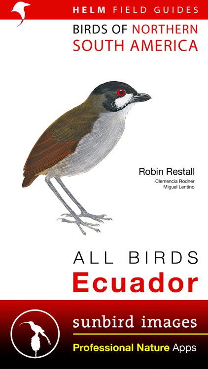 All Birds Ecuador - a complete field guide to all the bird species recorded in Ecuador