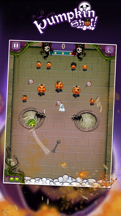 Pumpkin Shot! Trick or Treat Pop it! Free screenshot-4