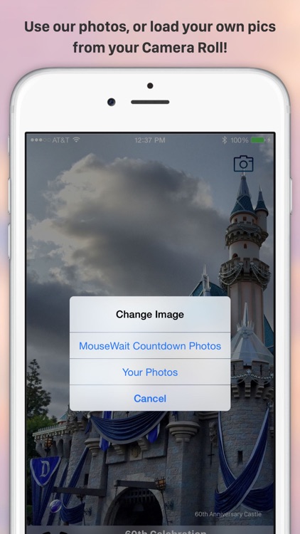 MouseWait Countdown for Disneyland and Disney World WDW