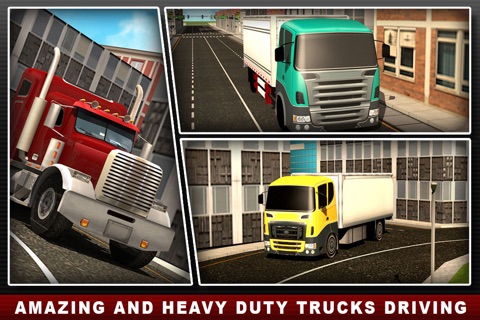 Road Truck Simulator 3D Games screenshot 2