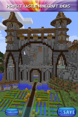 Perfect Castle Ideas Background For Minecraft Edition screenshot 2