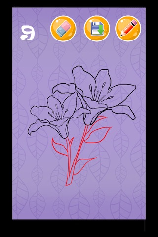 Drawing Lesson Flowers screenshot 2