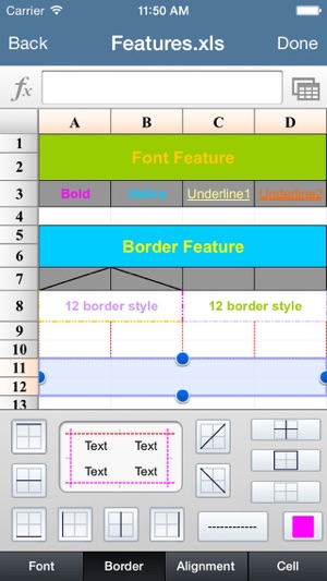 Create Excel Format Files