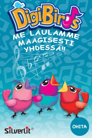 Digibirds Fun Toy Game laulu aktivaattori Silverlitiltä screenshot 3