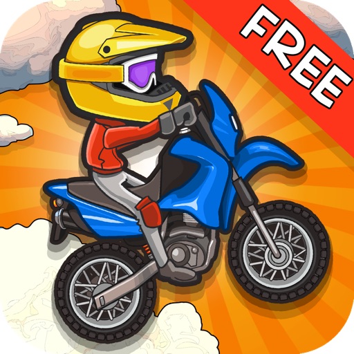 Moto X Mountain- Free Motocross Physics Game Icon