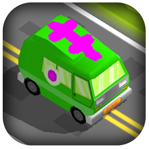3D Real Zig-Zag Car-Toon Run -  Super-Sport Extreme Traffic Racing Rivals Game icon
