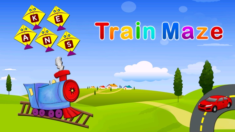 Train Maze Kindergarten