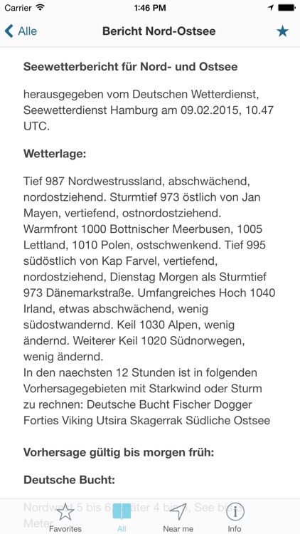 SegelWetter - Wetter für Segler, im Taschenformat