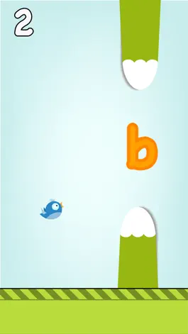 Game screenshot ABC Flappy Game - Learn The Alphabet Letter & Phonics Names One Bird at a Time apk
