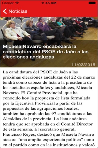 PSOE - Villanueva de la Reina screenshot 4