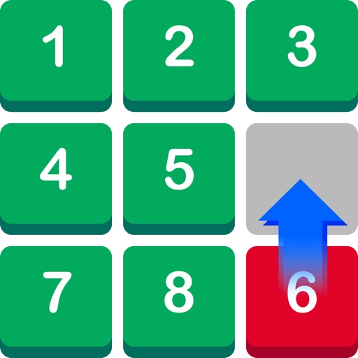 Number Puzzle: Slide to Sort iOS App