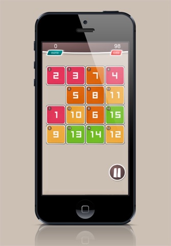 Numbers slide puzzle - A mind-blowing passtime 15 tiles game ! screenshot 2