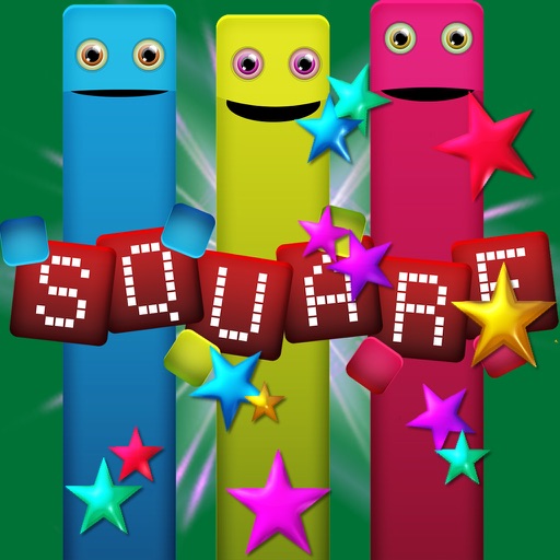 Square Thief Run iOS App