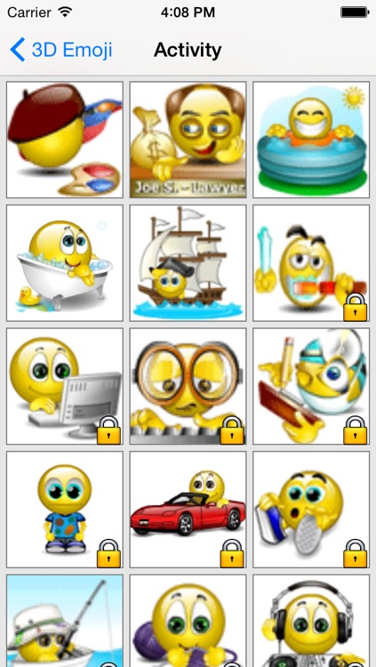 Animated 3D Emoji Free : Emoticons Share to social screenshot-3