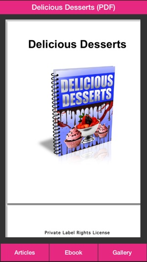 Delicious Desserts Plus - Discover A Lot Of Delicious Desser(圖3)-速報App