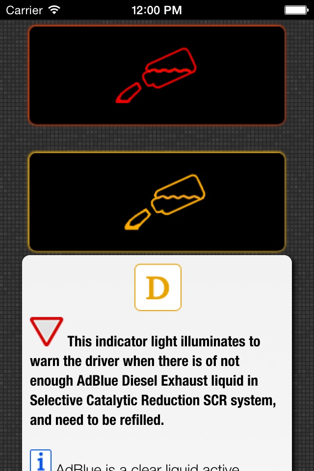 App for Volkswagen Cars - Volkswagen Warning Lights & VW Road Assistance - Car Locator screenshot 3