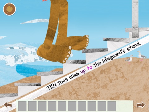 Toasty Toes: Counting By Tens screenshot 3