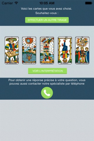 Tarot Argent de Marseille screenshot 2