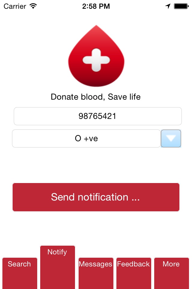 BloodRegistry- Find Blood Donar Nearby screenshot 2
