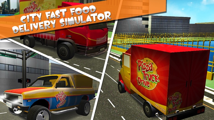 Pizza Truck Driver 3D - Fast Food Delivery Simulator Game on Real City Roads screenshot-3