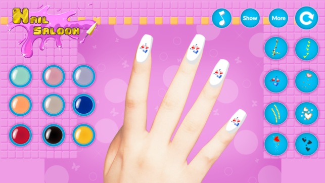 Girl Nail Saloon Game(圖4)-速報App