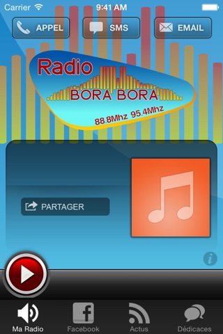 Radio Bora Bora screenshot 2