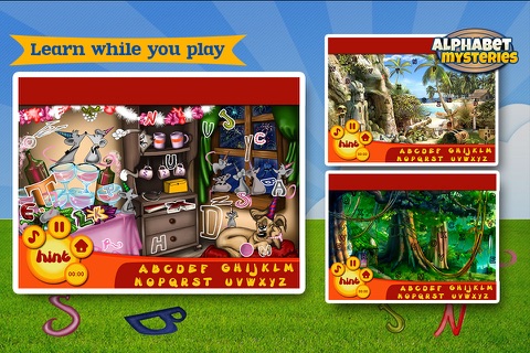 Alphabet Mysteries Free - Learn Alphabets with Hidden Objects screenshot 3