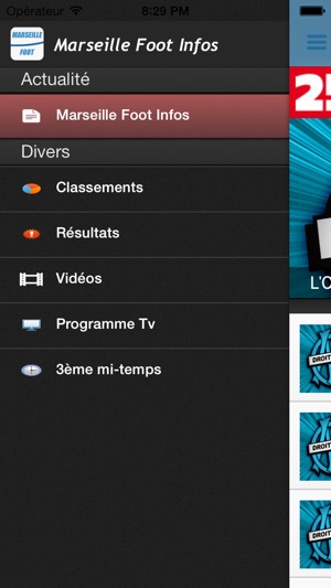 Marseille Foot Infos(圖2)-速報App