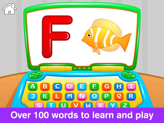 My First ABC Laptop Free - Learning Alphabet Letters Game for Toddlers and  Preschool Kids on the App Store