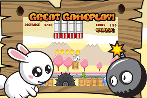 Bunny Adventure Run screenshot 4