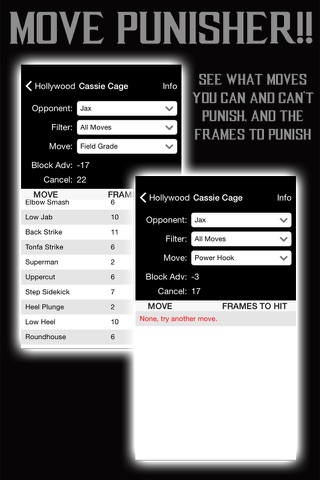 Guide - Mortal Kombat X Edition with Frame Data,Kustom Kombos, and Move Punisher Tools screenshot 4