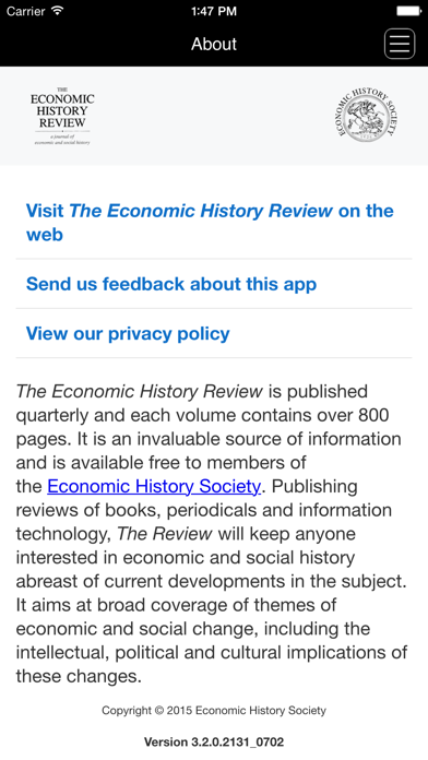 The Economic History ... screenshot1