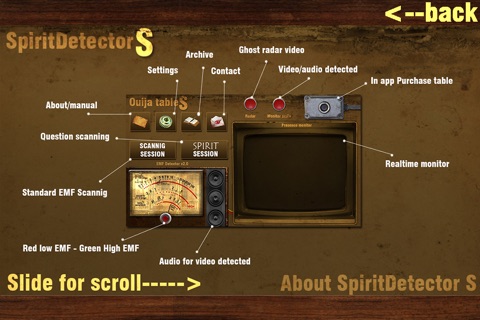 Spirit Detector S screenshot 2