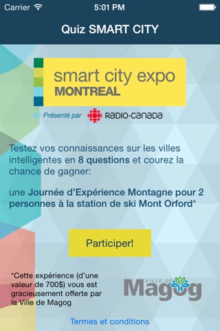 Quiz Smart City Expo Montréal screenshot 2